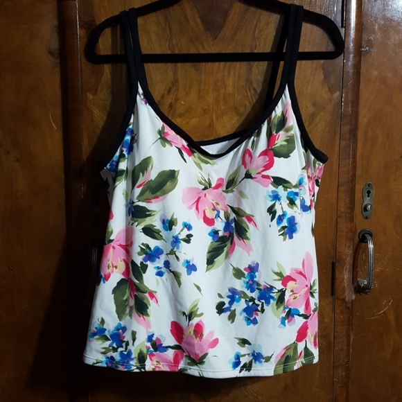 White Stag Other - White Stag Floral Swim Top